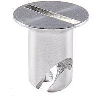 Quarter-Turn Fastener Buttons 3/8 in. Slotted Flush-Head