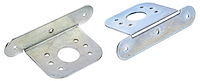 Flush 90 degree Mounting Tabs For 5/16 in. and 3/8 in. Self-Ejecting Quarter-Turn Fasteners