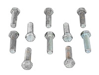 Hex Head Bolts, 3/8 in.-24 x 1 1/4 in. UHL, Carbon Steel, Grade 5 [Set of 10]
