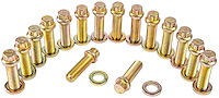 12-Point Intake Manifold Bolts [Zinc Dichromate/Gold]
