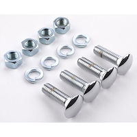 Chrome Bumper Bolt Kit [7/16 in.-14 x 1 1/2 in.]