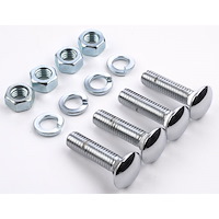 Chrome Bumper Bolt Kit [7/16 in.-14 x 1 3/4 in.]