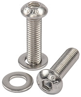 LS Low Profile Valley Cover Bolt Kit, Stainless Steel