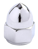 Chrome Acorn Nut
