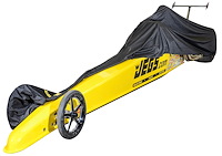 Dragster Storage Cover fits 215-245 in. Wheelbase Dragsters [Black]