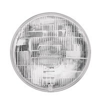 Small Round Faux Head lamps 5-3/8" Diameter