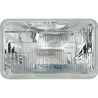 Faux Decal Headlamps, Small Rectangular 6-1/4" x 4"