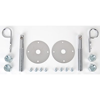 Hood and Deck Lid Pin Kit With Safety Clips