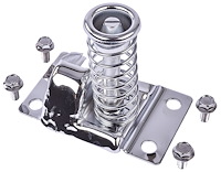 Hood Safety Catch Kit for 1967-1981 Camaro, 1969 Chevrolet Chevelle/El Camino [Chrome]