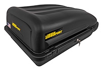 10 Cubic ft. Rooftop Cargo Carrier, Heavy-Duty Weatherproof Lockable Hard Shell Storage w/110 lb. Carrying Capacity