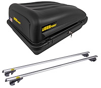 Rooftop Cargo Carrier & Roof Rack Cross Bar Kit