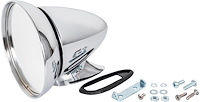 GT Racing Bullet-Style Side View Mirror [4-9/16 in. Chrome]