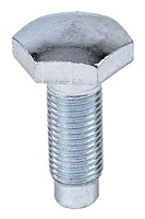 Seat Belt Anchor Bolt Fits Select 1964-1966 GM Models [Chrome, 1 1/4 in.]