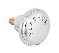 Emergency Flasher Knob for Select 1967-1972 GM Models [Chrome]