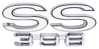 SS 396 Rear Panel Emblem for 1969 Chevrolet Chevelle SS 396