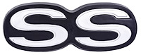 SS Rear Bumper Emblem for 1971-1972 Chevrolet Chevelle SS