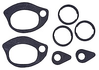 Exterior Door Handle/Lock Cylinder Gasket Set Fits Select 1964-1972 Chevrolet, Buick, Oldsmobile, Pontiac Models
