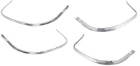 4-Piece Wheel Well Molding Kit for 1966 Chevrolet El Camino