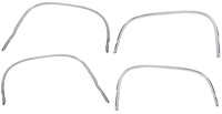 4-Piece Wheel Well Molding Kit for 1968-1969 Chevrolet Chevelle, El Camino