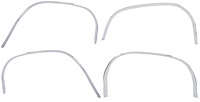 4-Piece Wheel Well Molding Kit for 1970-1972 Chevrolet Chevelle