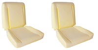 Bucket Seat Foam Kit Fits Select 1960-1966 Buick, Chevrolet, Oldsmobile, Pontiac Models