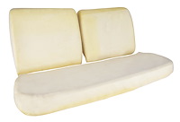 Split Back Bench Seat Foam Fits Select 1968-1972 Buick, Chevrolet, Oldsmobile, Pontiac Models w/Spring Style Seat Back