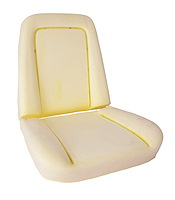 Bucket Seat Foam Fits Select 1971-1974 Chevrolet, GMC Trucks [With Wire]