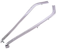 Headlamp Eyebrow Moldings for 1969 Chevrolet Chevelle, El Camino [Non SS Models]