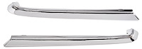Headlamp Eyebrow Moldings for 1969 Chevrolet Chevelle, El Camino [SS Models]