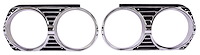 Headlight Bezels for 1965 Chevrolet Chevelle, El Camino
