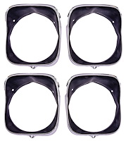 Headlight Bezels for 1969 Chevrolet Chevelle, El Camino