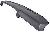 Dash Pad for 1970-1972 Chevrolet Chevelle, El Camino, Monte Carlo/1971-1972 GMC Sprint w/ Stereo Speakers [Black, Vinyl-Wrapped]