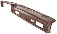 Dash Pad Fits Select 1981-1991 Chevrolet & GMC C/K and R/V Series Truck, Suburban, Blazer, Jimmy [Dark Brown, Urethane]