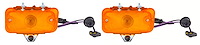 Parking Light Assembly Kit for 1968 Chevrolet Chevelle, El Camino