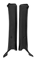 Pillar Pads for 1969 Chevrolet Camaro Convertible [Black Urethane]