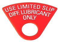 Limited-Slip Tag for 1970-1972 GM 12-Bolt Rear End