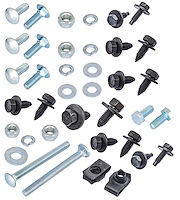 Truck Bed Assembly & Frame Mounting Fastener Kit for 1967-1972 Chevrolet, GMC Pickups Short Bed [Zinc-Plated]