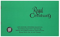 Owner's Manual for 1979 Buick Century, Regal [Original Reprint]