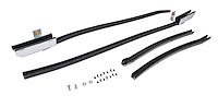 Quarter Glass Run Channel Kit for 1973-1974 Chevrolet Nova [2-Door Sedan, Without Chrome Bead]
