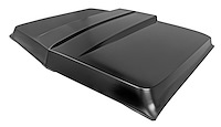 Cowl Induction Hood Fits Select 1969-1972 GM C & K-Series Trucks, Chevy Blazer, Suburban, GMC Jimmy [Steel]