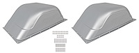 Bed Wheelhouse Kit for 1967-1972 Chevrolet and GMC Trucks [4 in. Wider Than Stock]