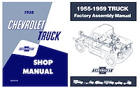 Shop and Assembly Manual Set for 1958 Chevrolet Trucks