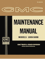 Shop Manual for 1962 GMC Trucks