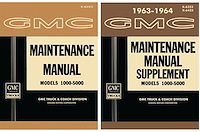 Shop and Supplement Manual Set for 1962-1964 GMC Trucks