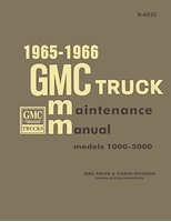 Shop Manual for 1965-1966 GMC Trucks