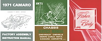 Shop Manual Set for 1971 Chevrolet Camaro