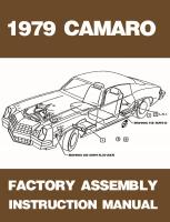Factory Assembly Instruction Manual for 1979 Chevrolet Camaro
