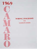 Wiring Diagram Manual for 1969 Chevrolet Camaro