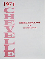 Wiring Diagram Manual for 1971 Chevrolet Chevelle & El-Camino