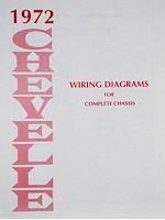Wiring Diagram Manual for 1972 Chevrolet Chevelle & El-Camino